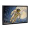 Stupell Industries Astronaut in Vast Galaxy Floating Frame, design by Angie Hawke